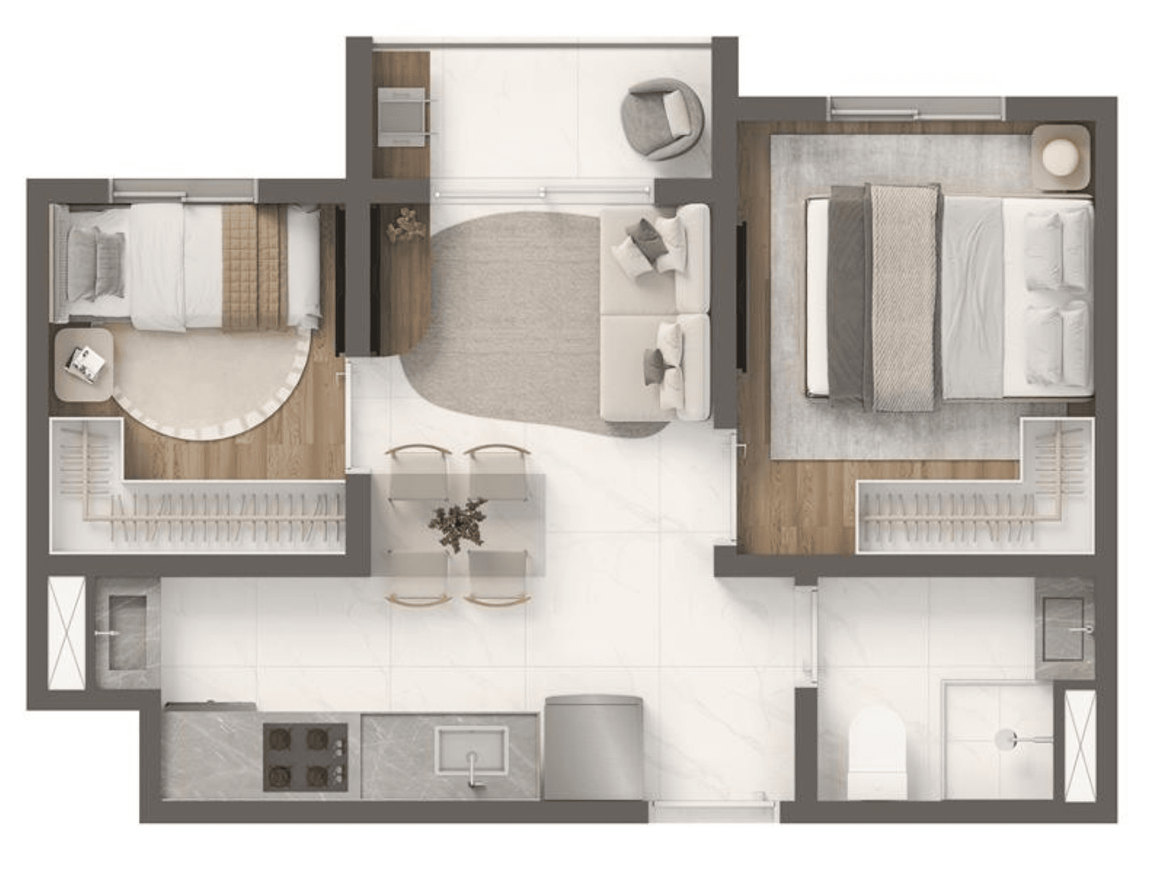 Planta 3 — Vivaz Nações Unidas 2