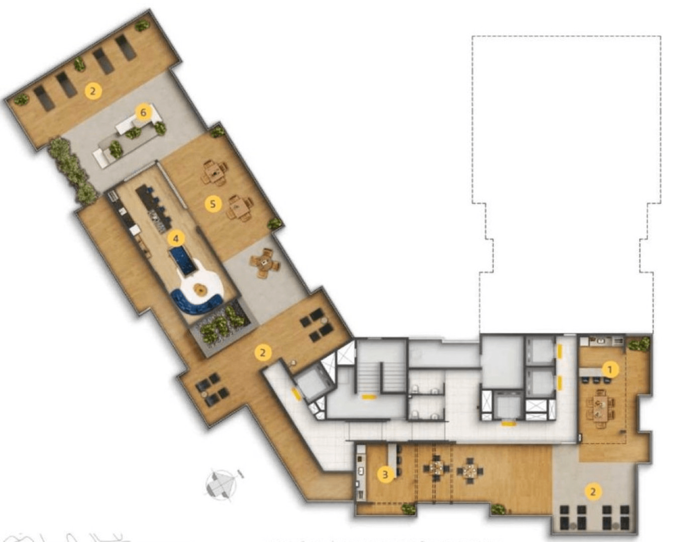 Planta 1 — Well Perdizes - Residencial