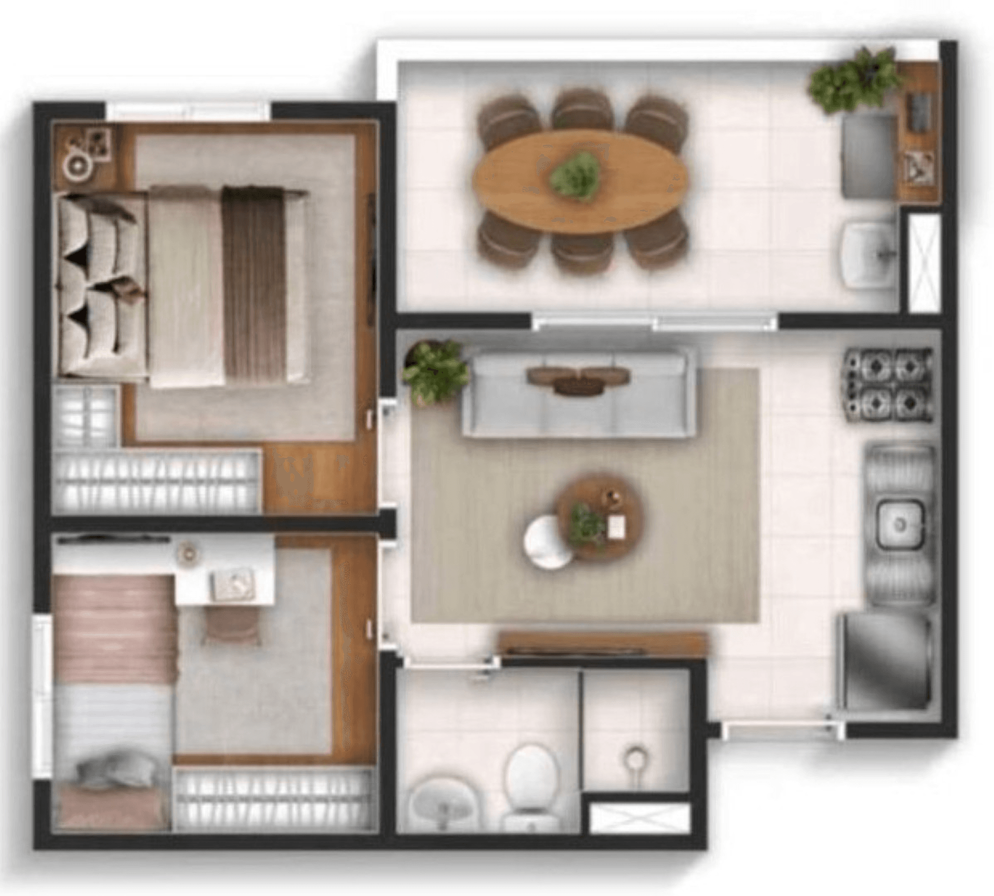 Planta 6 — Well Perdizes - Residencial