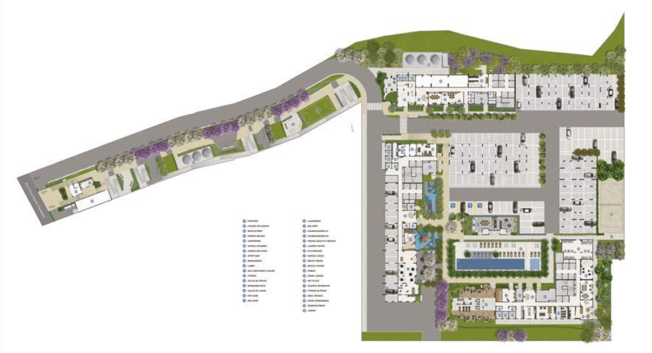 Planta 1 — Cidade Parque Guarapiranga Condomínio Atlântica