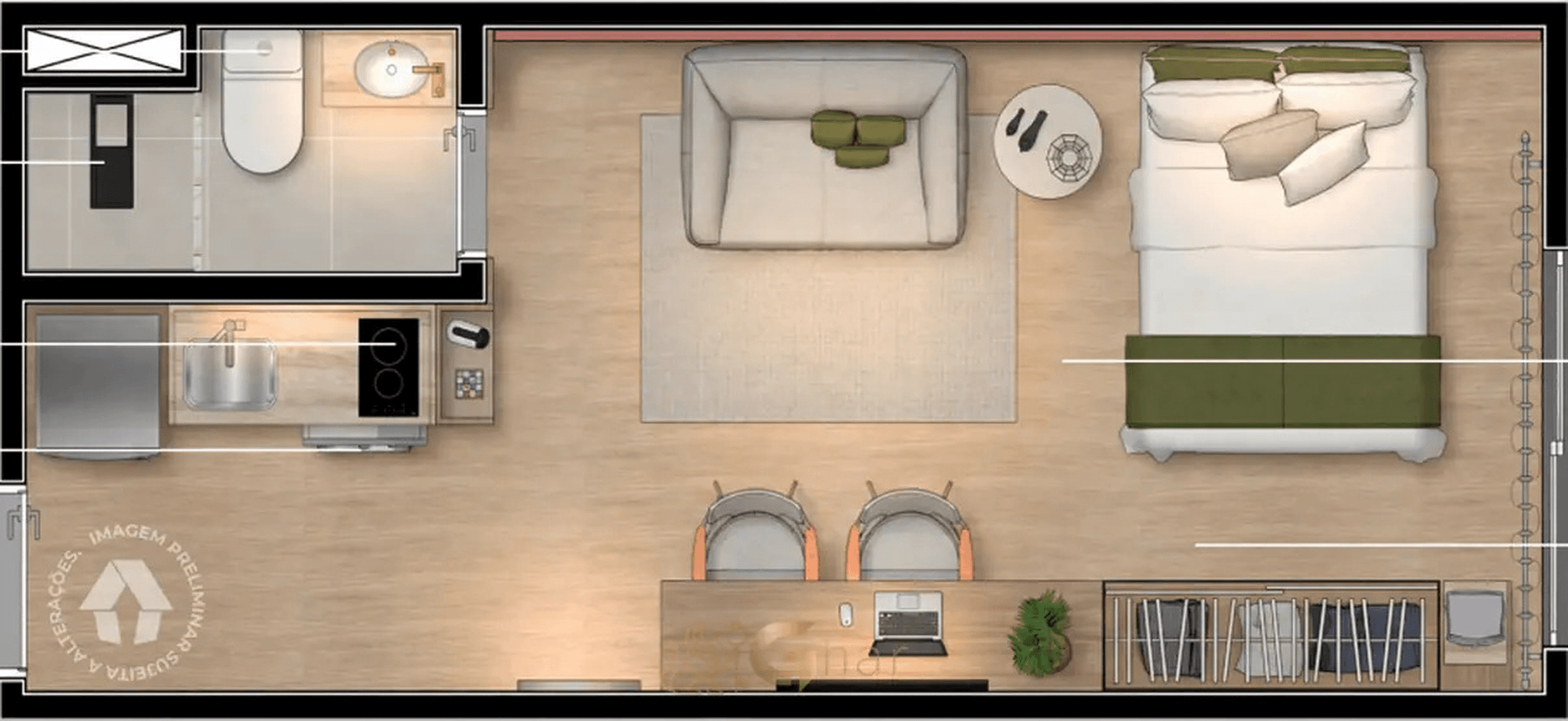 Planta 3 — Metrocasa Clube Ipiranga