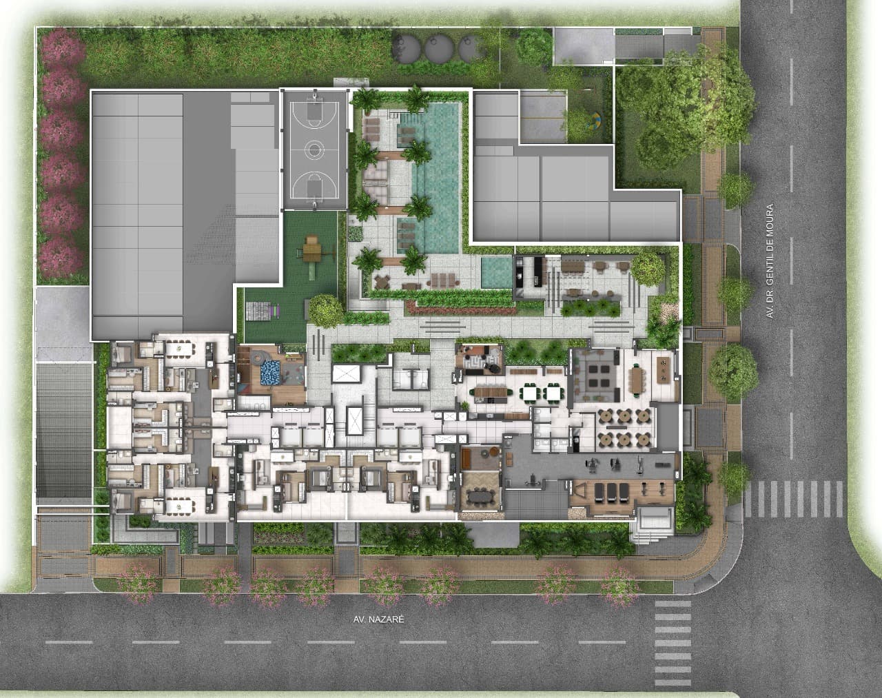 Planta 1 — Living Ipiranga